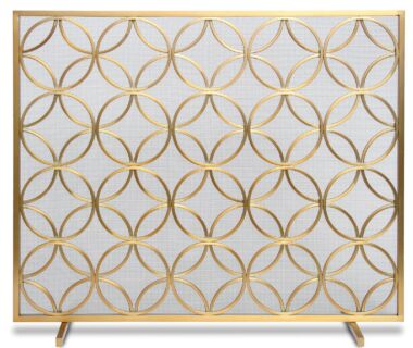 Bedford Brass Fireplace Screen Bedford Brass Fireplace Screen