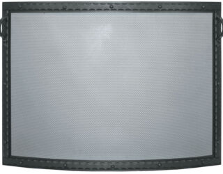 Blacksmith Convex Fireplace Screen Blacksmith Convex Fireplace Screen