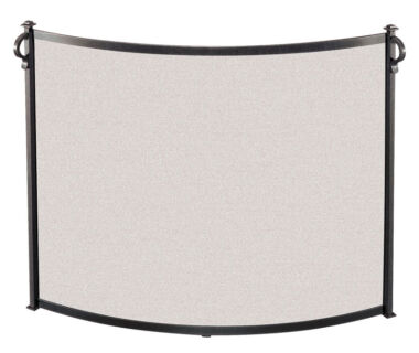 Bowed Craftsman Fireplace Screen Bowed Craftsman Fireplace Screen