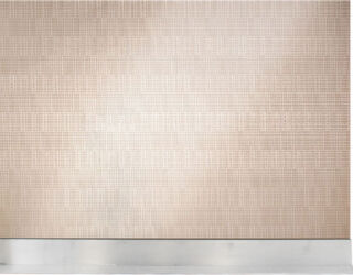 Elite Rectangle Fireplace Screen with Bronze Cross Fuzzy Glass Elite Rectangle Fireplace Screen with Bronze Cross Fuzzy Glass
