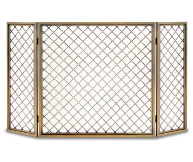 Hartwick Tri Panel Fireplace Screen Hartwick Tri Panel Fireplace Screen