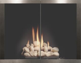 Manhattan Door with Gunmetal Hidden Frame Manhattan Door with Gunmetal Hidden Frame