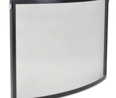 Odessa Bowed Fireplace Screen Odessa Bowed Fireplace Screen