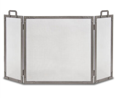 Old World Folding Fireplace Screen Old World Folding Fireplace Screen