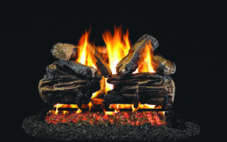 Charred Split Oak Charred Split Oak