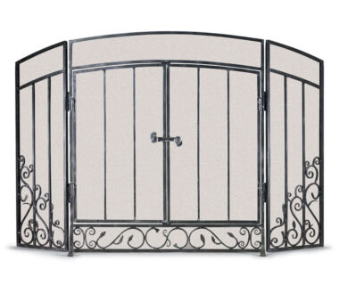 Renaissance 3 Panel Doors Fireplace Screen Renaissance 3 Panel Doors Fireplace Screen