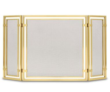 Sinclair Tri Panel Fireplace Screen Sinclair Tri Panel Fireplace Screen