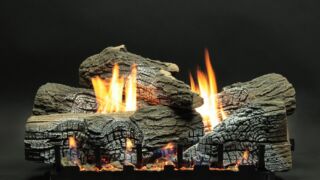 Stacked Wildwood Log Set Stacked Wildwood Log Set