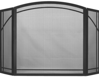 Traditional Triple Panel Fireplace Screen Traditional Triple Panel Fireplace Screen