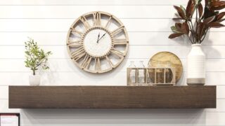 Wood Grain Shelf Mantel Wood Grain Shelf Mantel