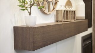 Wood Grain Shelf Mantel Wood Grain Shelf Mantel