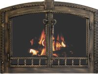 Black Smith Arch Door in Burnished Copper Black Smith Arch Door in Burnished Copper
