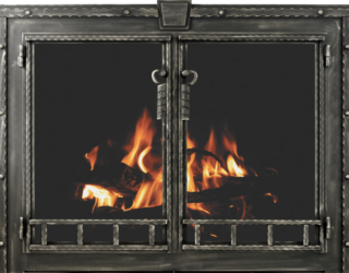 Black Smith Door in Metallic Latte Black Smith Door in Metallic Latte