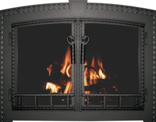 Black Smith Door in Textured Black Black Smith Door in Textured Black