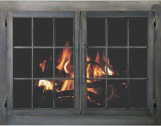 Industrial Door in Industrial Black Industrial Door in Industrial Black