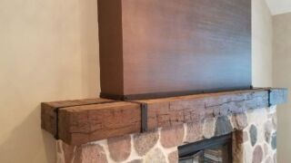 Large Barn Beam Mantel Large Barn Beam Mantel