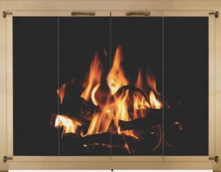 Original Door in Satin Brass Original Door in Satin Brass