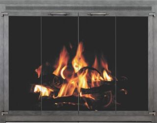 Original Door in Pewter with Filigree Option Original Door in Pewter with Filigree Option