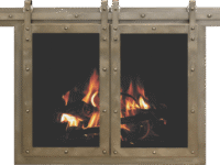 Sliding Door in Industrial Black Sliding Door in Industrial Black
