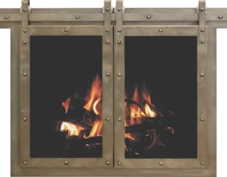Sliding Door in Industrial Black Sliding Door in Industrial Black
