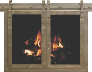 Sliding Door in Industrial Black Sliding Door in Industrial Black