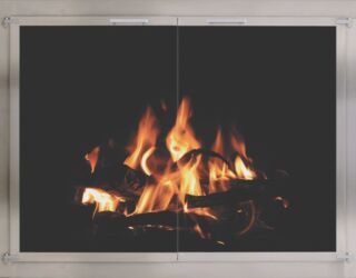 Stainless Door in Brushed Stainless Stainless Door in Brushed Stainless