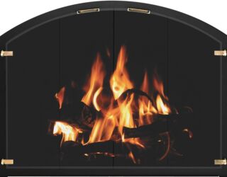 TotalView Arch Door in Textured Black TotalView Arch Door in Textured Black