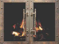 Vintage Door in Vintage Copper Vintage Door in Vintage Copper