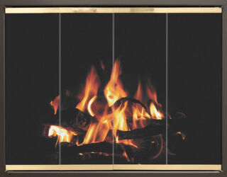 Zero Clearance Builder Plus in Textured Black with Brushed Brass Trim Zero Clearance Builder Plus in Textured Black with Brushed Brass Trim