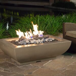 Bordeaux Rectangle Fire Bowl Bordeaux Rectangle Fire Bowl