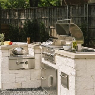 Coyote Outdoor Kitchen with L-Shaped Island with 36" Grill Coyote Outdoor Kitchen with L-Shaped Island with 36" Grill