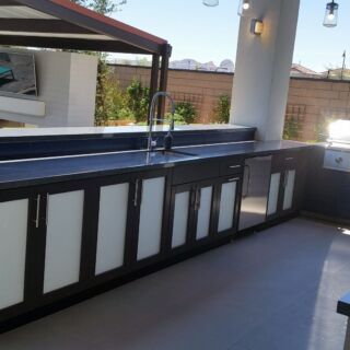 Coyote Outdoor Kitchen featuring 42" Grill Coyote Outdoor Kitchen