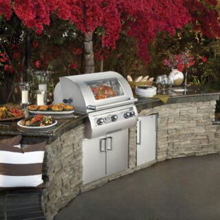 Firemagic Outdoor Kitchen with Echelon Series Grill Firemagic Outdoor Kitchen