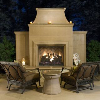 Grand Cordova Outdoor Fireplace Grand Cordova Outdoor Fireplace