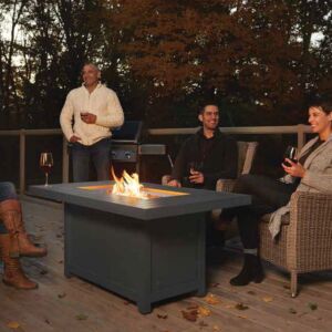 Hamptons Rectangle Patioflame Table Hamptons Rectangle Patioflame Table