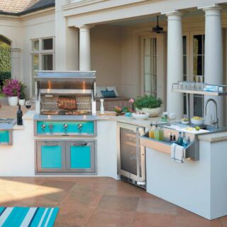 Hestan Outdoor Kitchen in Bora Bora Hestan Outdoor Kitchen