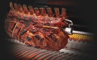 Prestige Pro Rear Infrared Rotisserie Burner Prestige Pro Rear Infrared Rotisserie Burner