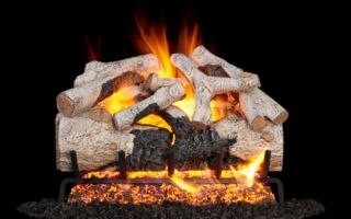 Real Fyre Burnt Aspen with G52 Burner Real Fyre Burnt Aspen with G52 Burner