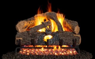 Charred Evergreen Oak with G52 Burner Charred Evergreen Oak with G52 Burner